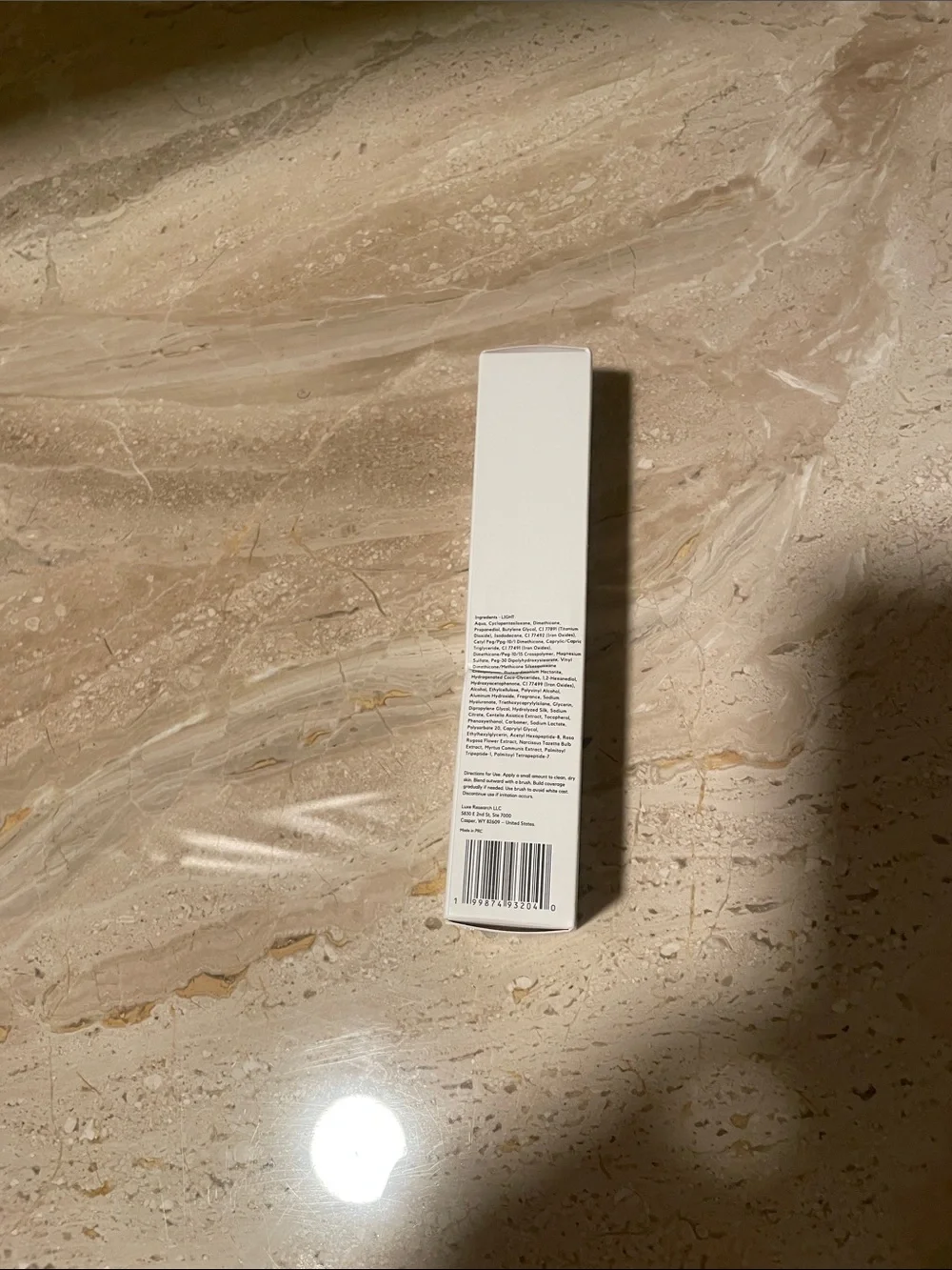 Luxe Color Changing Foundation Shade Light 01